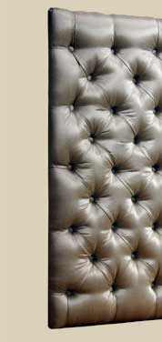 Headboard deep buttoned